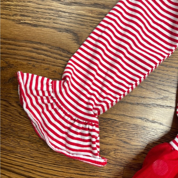 Counting Daisies Tulle Santa Appliqué Dress - Picture 2 of 13